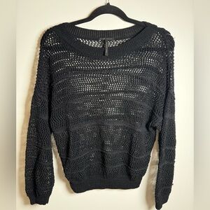 SARAH PACINI | Mesh Knit Sweater